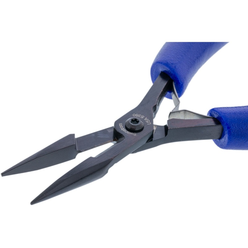 Long Chain Nose Pliers with Shear Standard