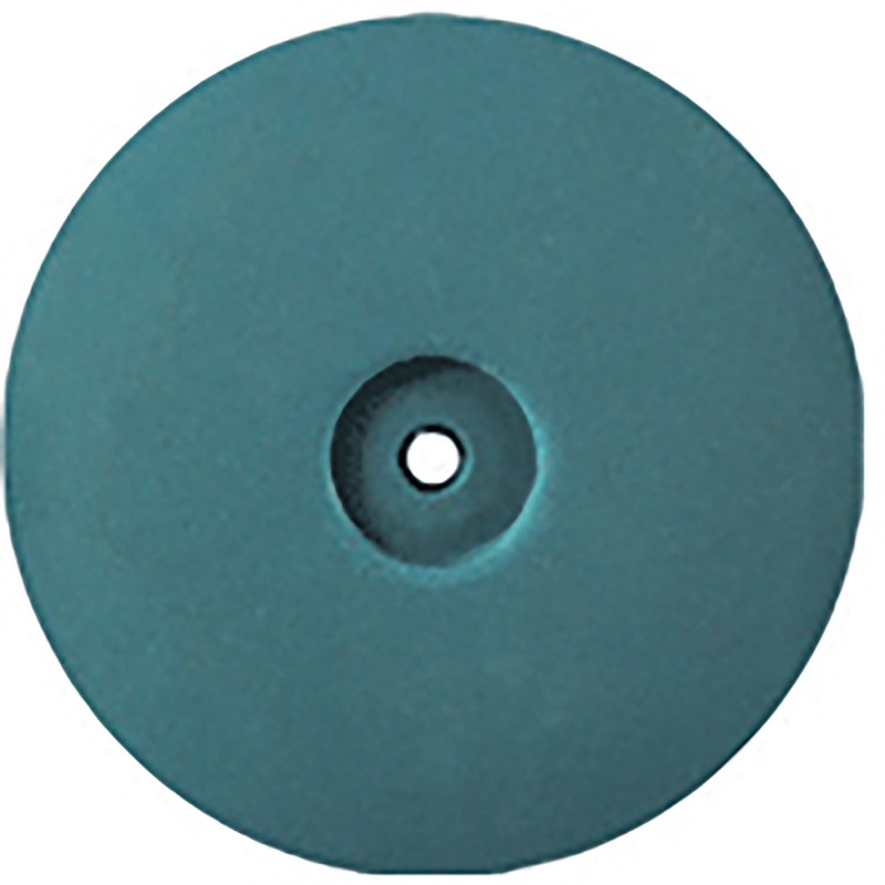 ORO – Silicone Wheel, Blue, XF, 22 dia.x 3.5mm t, 1.6mm AH (50 pk)