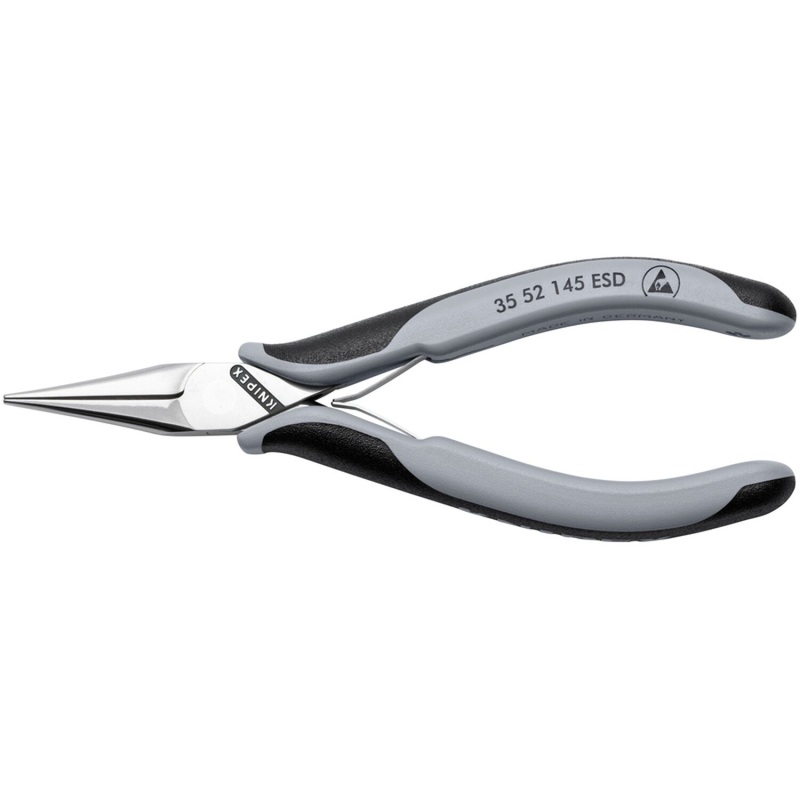 Knipex 35 52 145 ESD 5 3/4″ Electronics Pliers-Flat Tips, ESD Handles