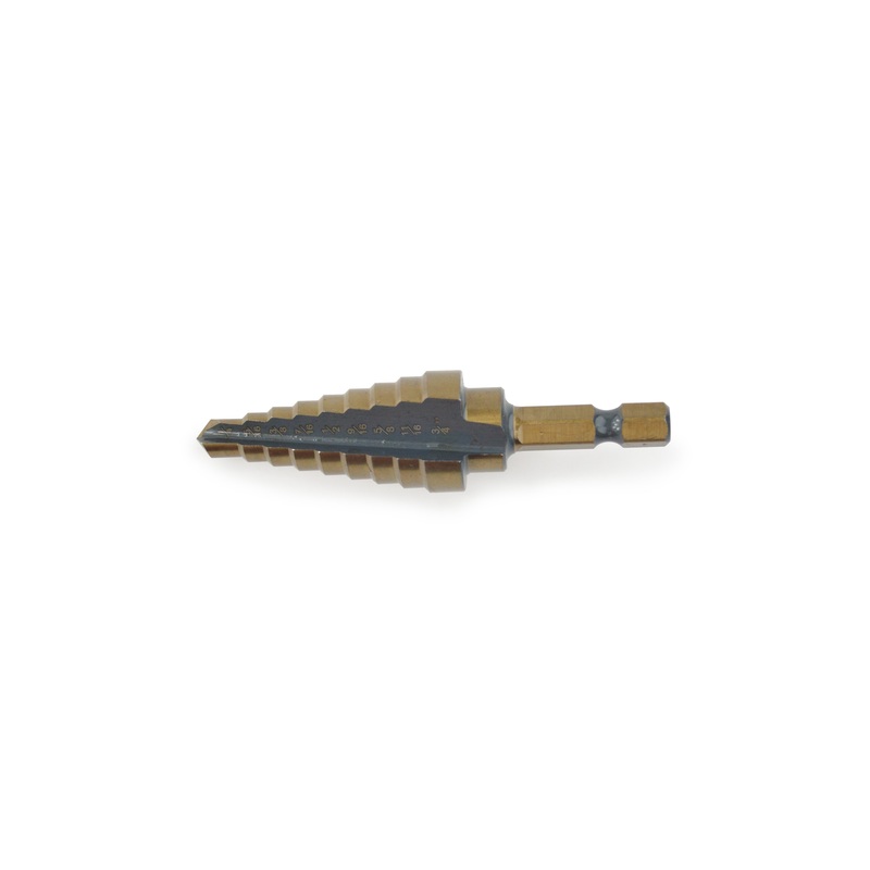 #3 Step Drill 1/4″-3/4″ X 16ths