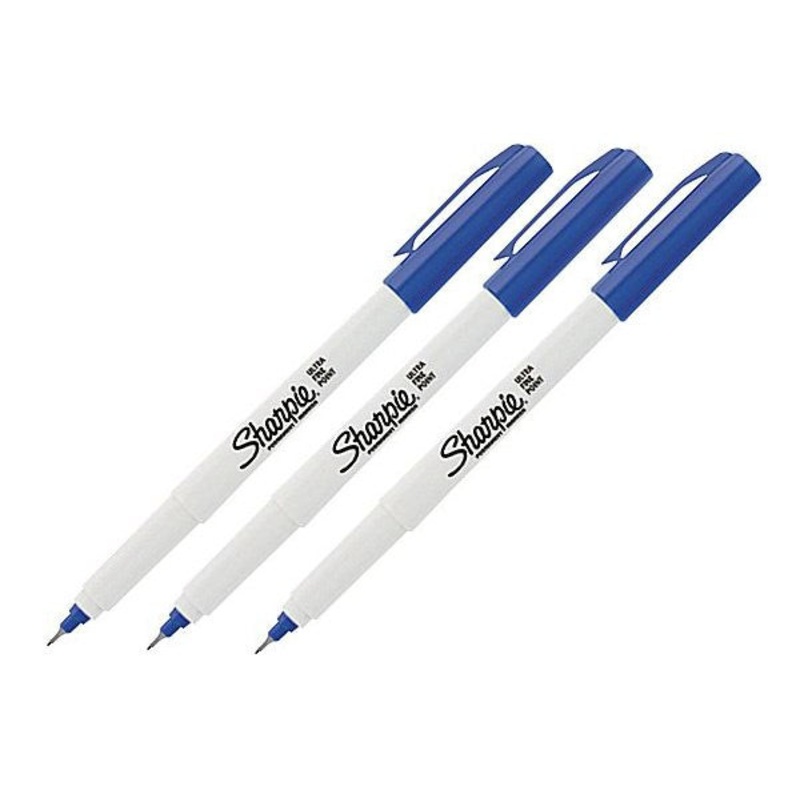 Sharpie Marker 3 Pk – Blue