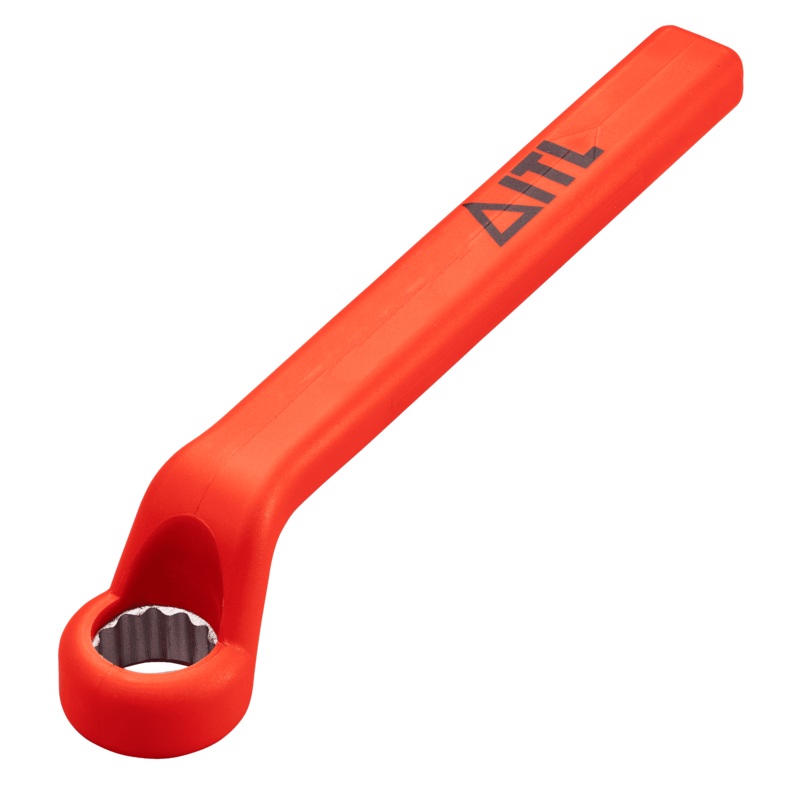 1,000v Insulated 1″ Insulated Offset Ring Spanner
