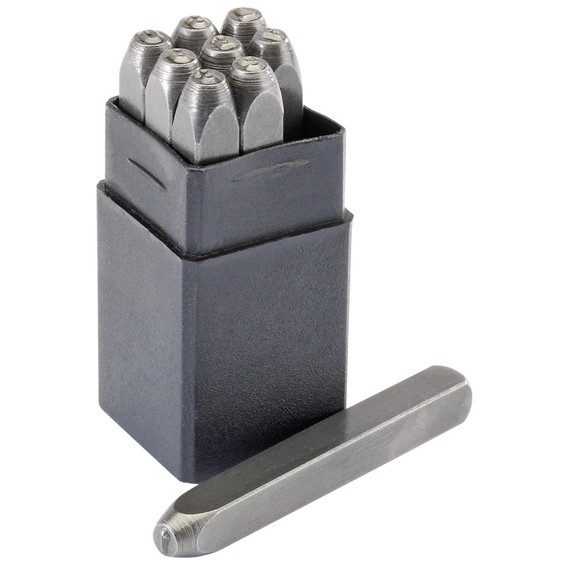 0 – 9 Number Stamp Set, 1/8″