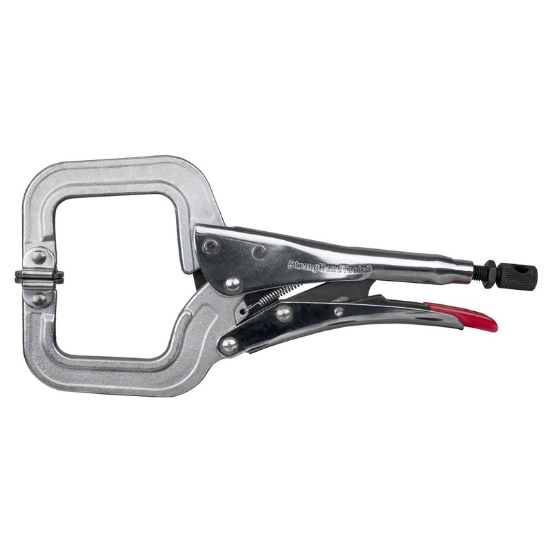 Locking C-Clamp Pliers Round Tips 2″