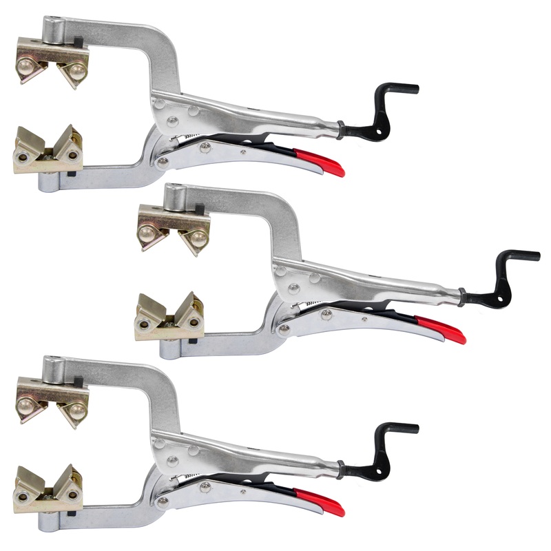 Pipe Pliers Kit, 3-pc of PG114V, 1.5 – 2.5″ Capacity