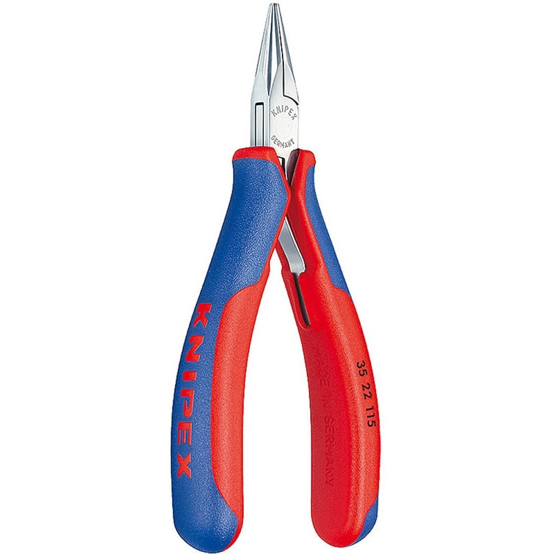 Knipex Tools – Chain Nose, Smooth Jaw Pliers, Multi-Component