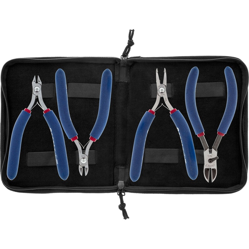 Cutters Set – Tronex 7070, 7223, 7513 & 7812 Cutters In Case (Long Ergonomic Handles)