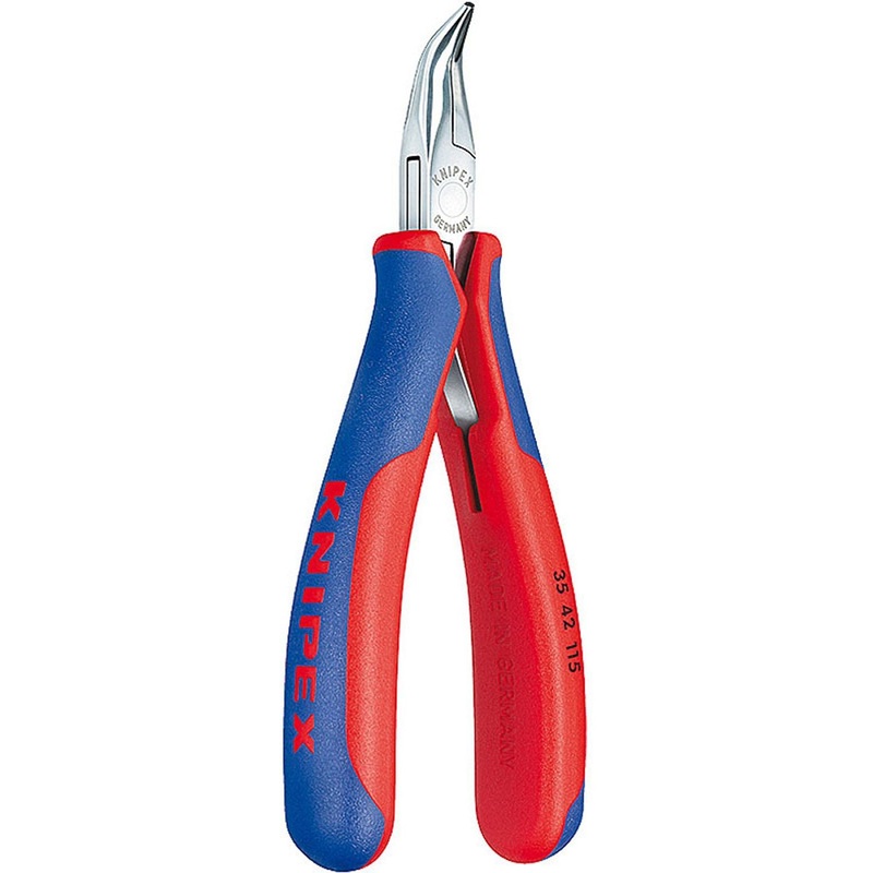 Knipex Tools – Bent Nose, Smooth Jaw Pliers, Multi-Component