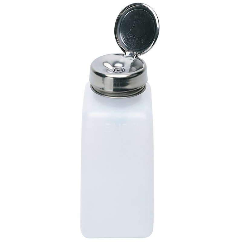 Menda – One-Touch, Natural Square HDPE, 8oz