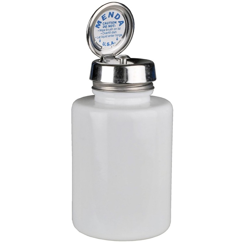 Menda – Pure-Touch, SS, Round 6oz White Glass,
