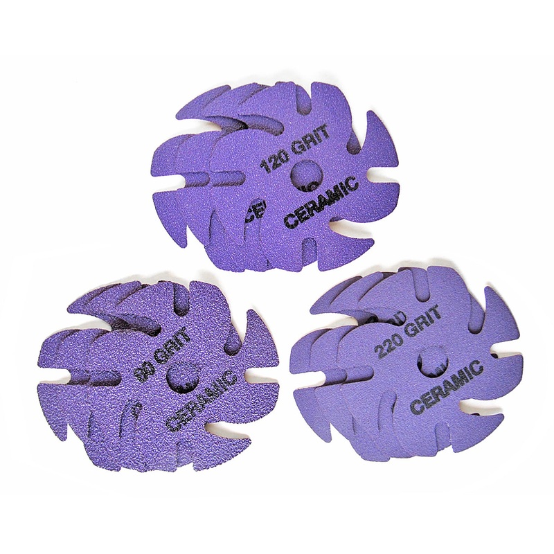 3M 3 Ceramic 9 Pc Kit – 80,120, 220 Grit 3 Each