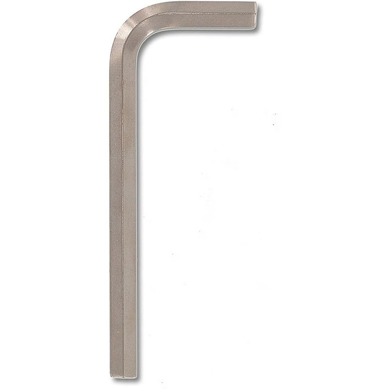 .028 BriteGuard Plated Hex L-wrench – Short (1pc Bulk)