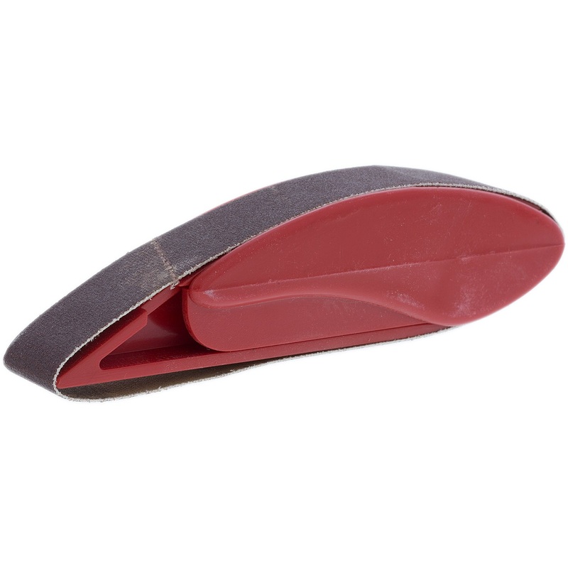 Spring Loaded Finger Sander 3/4 Wide with 320 Grit Band