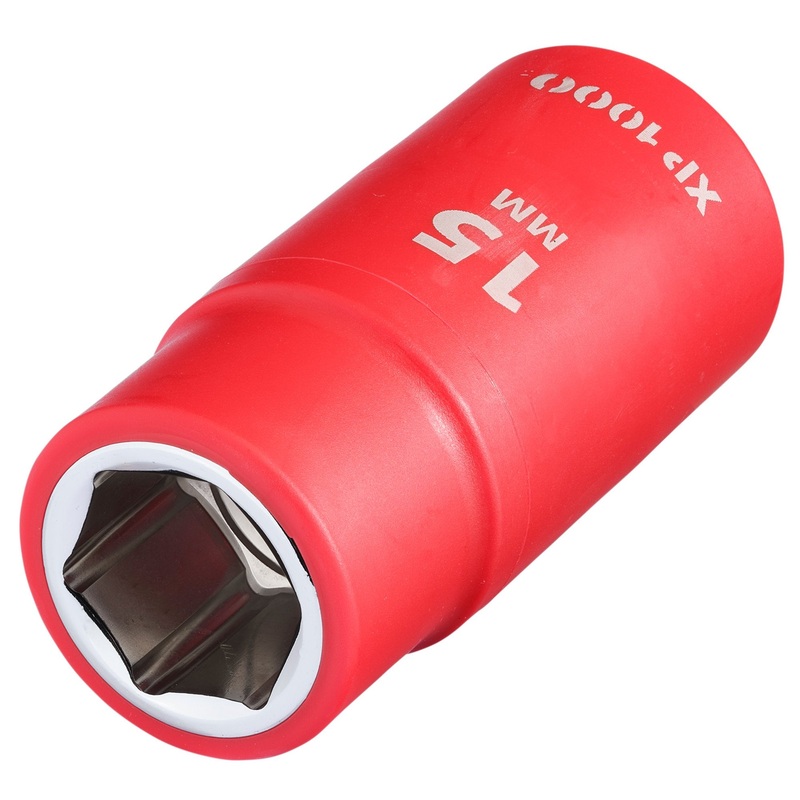 XP1000 VDE Socket, 1/2″ Sq. Dr., 15mm
