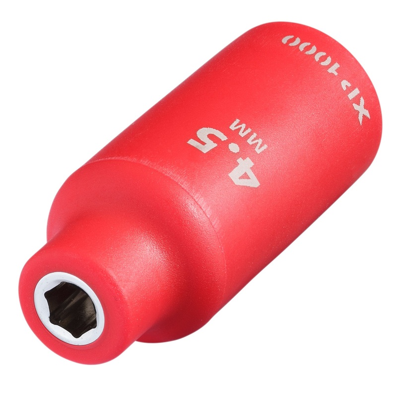 XP1000 VDE Socket, 1/4″ Sq. Dr., 4.5mm