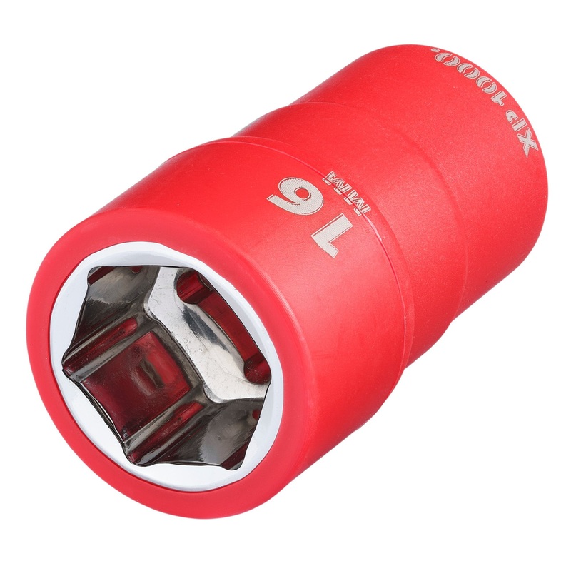 XP1000 VDE Socket, 3/8″ Sq. Dr., 16mm