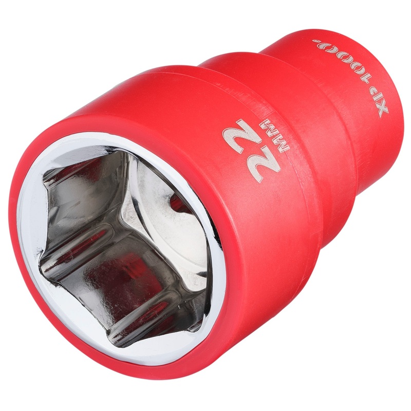 XP1000 VDE Socket, 3/8″ Sq. Dr., 22mm