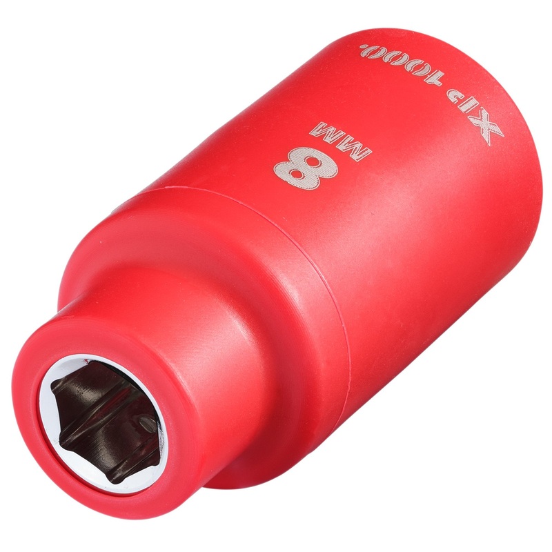 XP1000 VDE Socket, 3/8″ Sq. Dr., 8mm