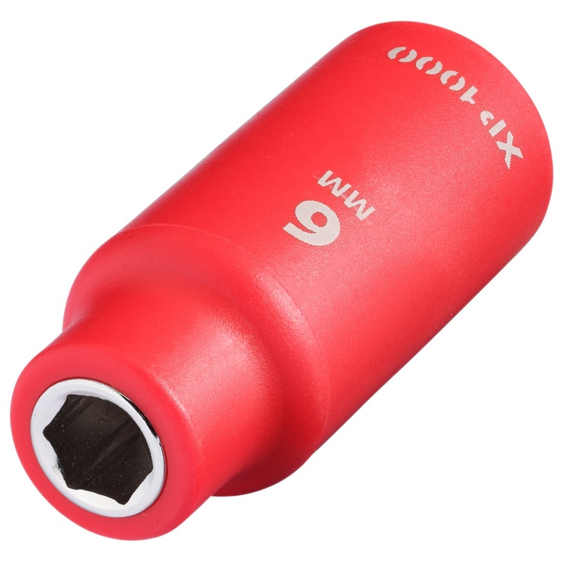 XP1000 VDE Socket, 1/4″ Sq. Dr., 6mm