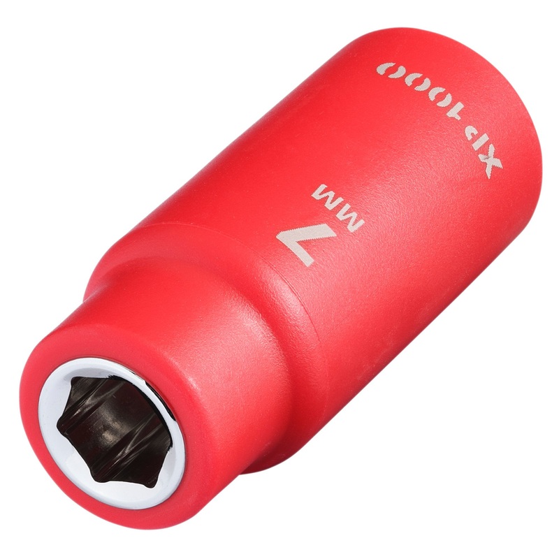 XP1000 VDE Socket, 1/4″ Sq. Dr., 7mm