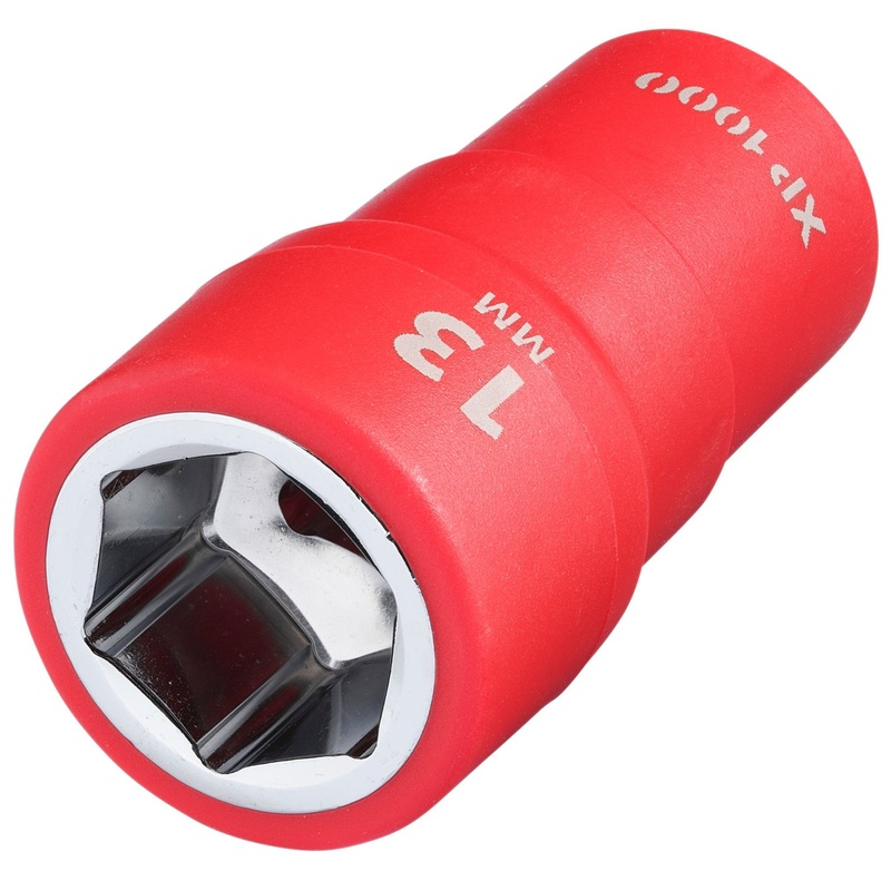 XP1000 VDE Socket, 1/4″ Sq. Dr., 13mm